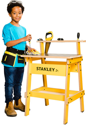 Stanley Jr. Stanley Jr. Établi de construction pour enfants avec outils 878834004408