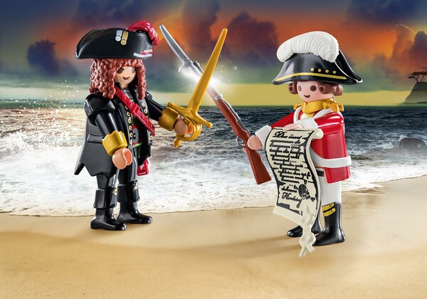 Playmobil Playmobil 70273 Duo Capitaine pirate et soldat (février 2021) 4008789702739