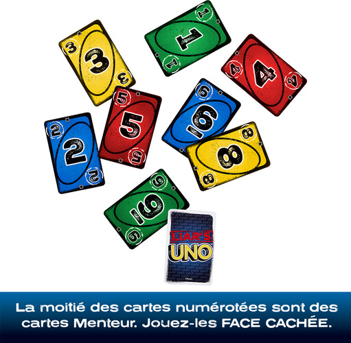 Mattel Jeu Uno (fr/en) liar's 194735364275