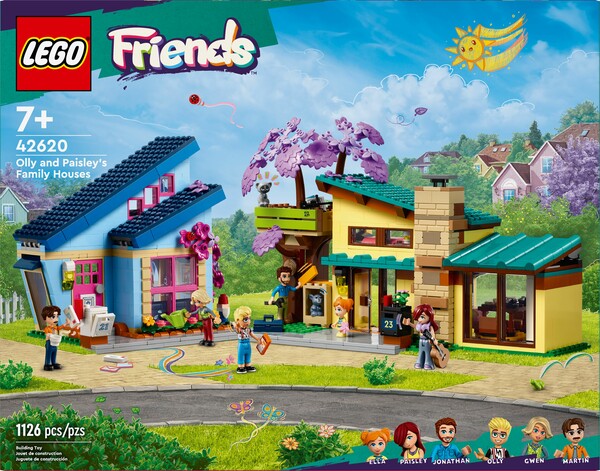 LEGO LEGO 42620 Les maisons familiales d’Olly et de Paisley 673419387606