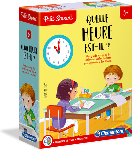 Clementoni Petit savant Quelle heure est-il (fr) 8005125523658