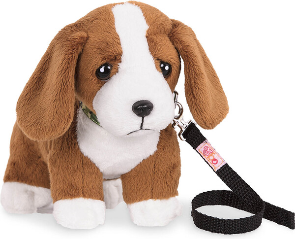 Poupées Our Generation Chiot en peluche OG - 15 cm Basset Hound 062243406056