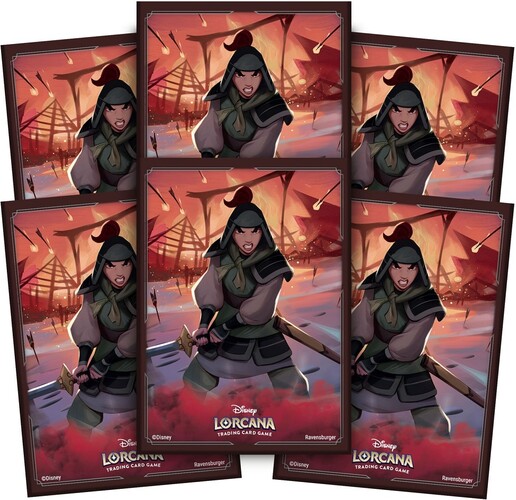 Lorcana Disney Lorcana Rise of the floodborn - Mulan Sleeves (65) 4050368982599