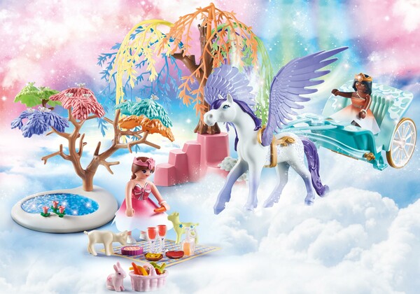 Playmobil Playmobil 71246 Caleche et cheval aile 4008789712462