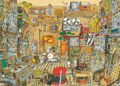 Heye Casse-tête 1000 Maniaque de musique 4001689299286