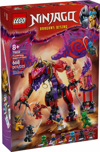 LEGO LEGO 71832 Croc-de-tonnerre le dragon du chaos 673419404914