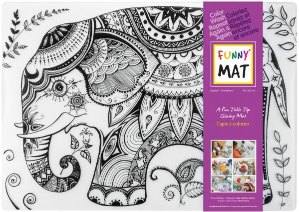 Funny Mat Napperon Funny Mat Éléphant 067897020399