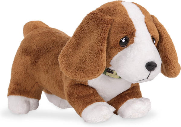 Poupées Our Generation Chiot en peluche OG - 15 cm Basset Hound 062243406056