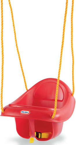 Little Tikes Little Tikes Siège de balançoire rouge pour tout petit, max 50 lb 050743637247