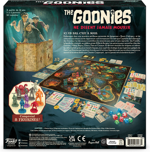 Funko jeu les goonies ne disent jamais mourir 889698692632