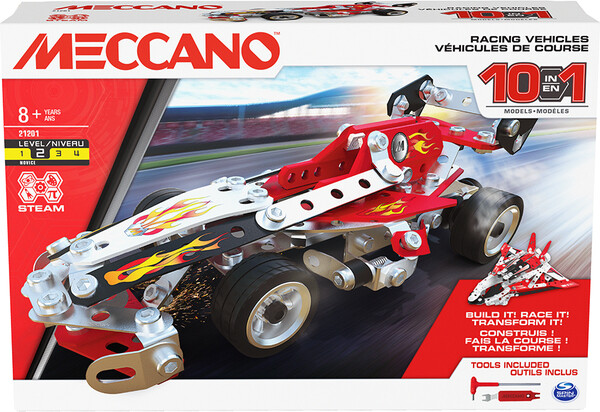 meccano Meccano - Voiture de course 10 en 1 778988358559