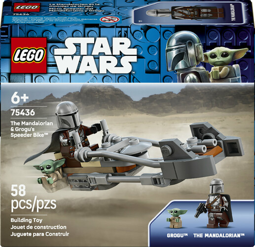 LEGO LEGO 75436 The Mandalorian & Grogu's Speeder Bike 673419422239