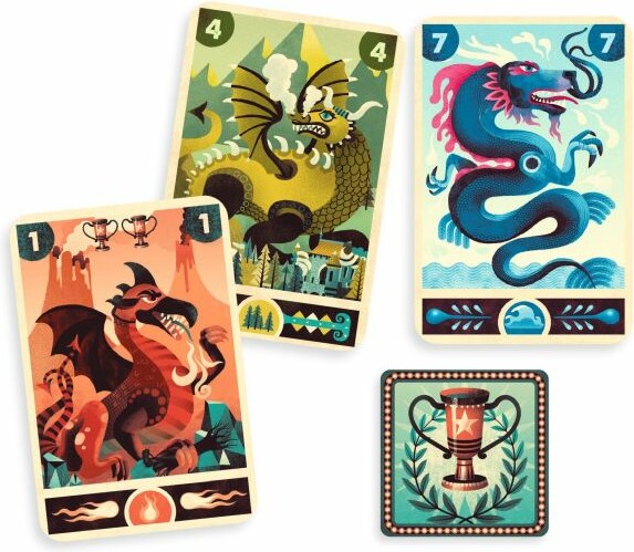 Djeco Dragon deck (fr/en) 3070900050815