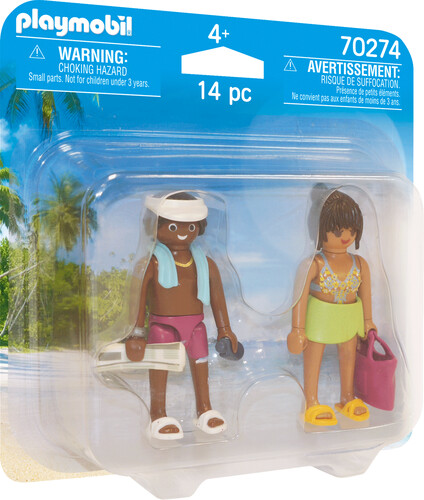 Playmobil Playmobil 70274 Duo Couple de vacanciers (février 2021) 4008789702746