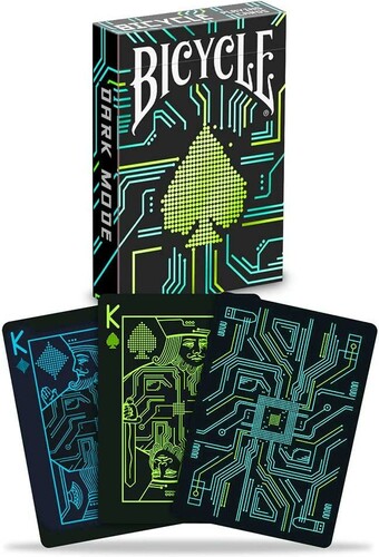 Bicycle Cartes à jouer - dark mode bicycle 073854093603