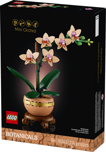 LEGO LEGO 10343 L’orchidée miniature 673419404235
