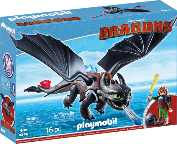 Playmobil Playmobil 9246 Dragons Harold et Krokmou 4008789092465