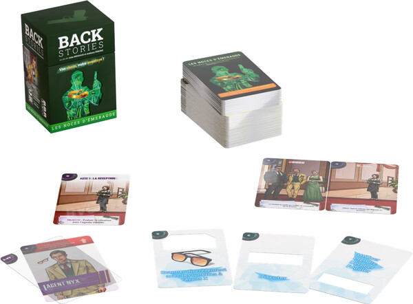 La boite de jeux Backstories (fr) Les Noces d'Emeraude 3760371751112
