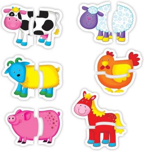 Galt Toys Casse-tête 2x6 bébé animaux de la ferme 5011979526410