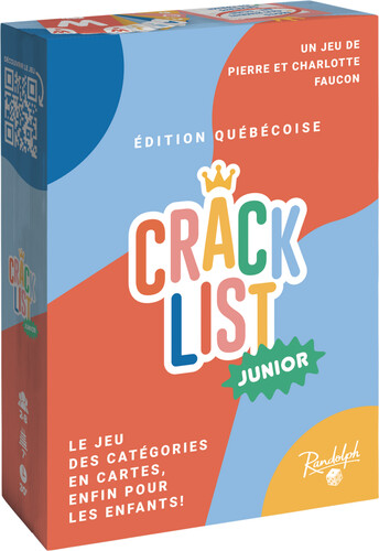 Randolph Pub Ludique Crack List Junior (fr) edition quebecoise 990317900400