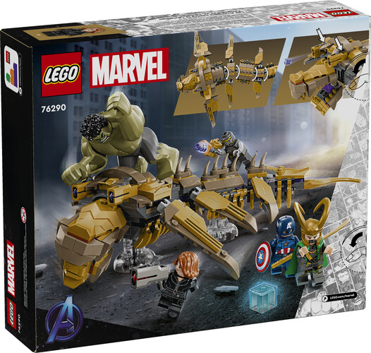 LEGO LEGO 76290 Les Avengers contre le Léviathan 673419390972