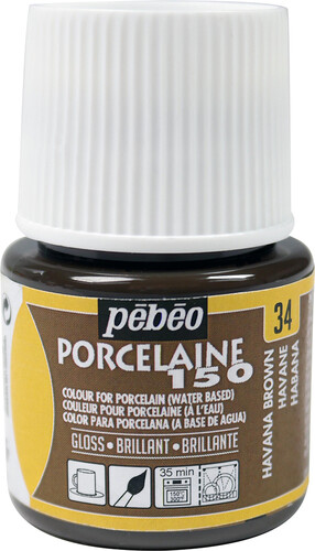 pébéo Peinture pour porcelaine 150 45ml havane 34 3167860240346