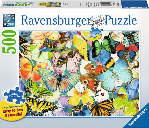 Ravensburger Casse-tête 500 Large Papillons 4005556149193