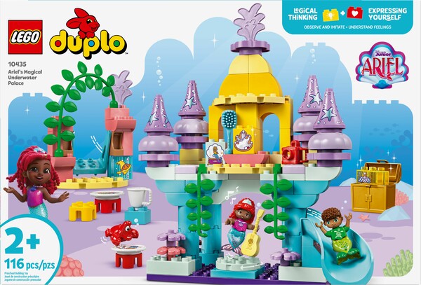 LEGO LEGO 10435 Le palais sous-marin magique d’Ariel 673419389136
