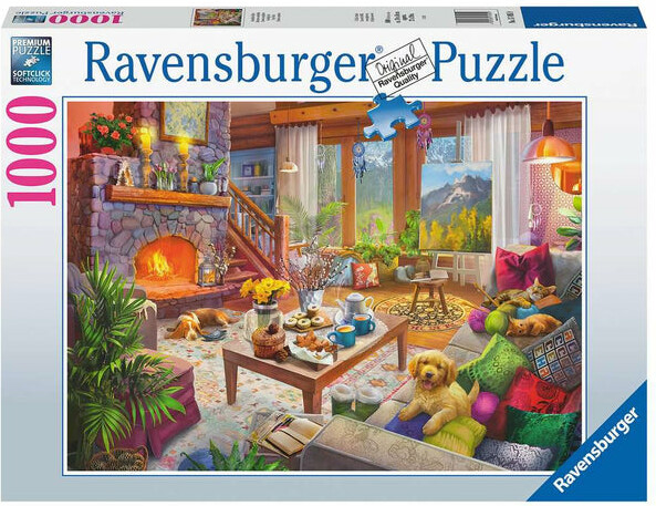 Ravensburger Casse-tête 1000 Chalet chaleureux 4005555002932