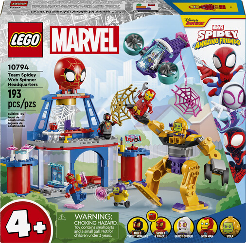 LEGO LEGO 10794 Team Spidey Web Spinner Headquarters 673419388061