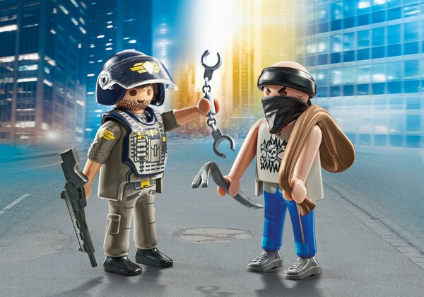 Playmobil Playmobil 71505 Duo Policier et bandit 4008789715050