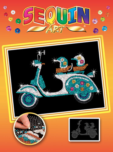 Sequin Paillette Sequin Art scooter (paillettes) 5013634017172