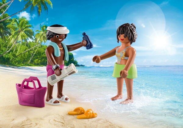 Playmobil Playmobil 70274 Duo Couple de vacanciers (février 2021) 4008789702746