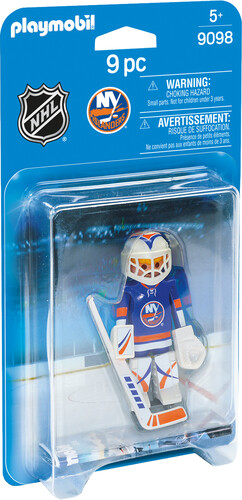 Playmobil Playmobil 9098 LNH Gardien de but de hockey des Islanders de New York (NHL) (avril 2016) 4008789090980