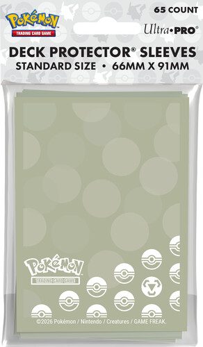 Ultra PRO Pokemon Protecteurs de cartes 66x91mm 65ct - energy metal type 65ct 074427167493