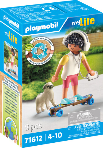 Playmobil Playmobil 71612 Adolescent avec chien 4008789716125