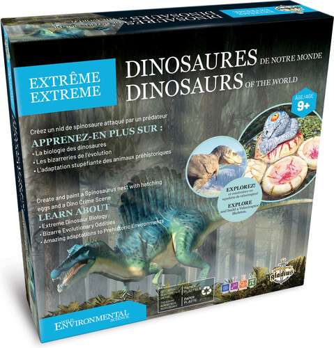 Wild Environmental Science (Gladius) Ensemble Science Extrême Dinosaures de notre monde 620373062117