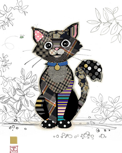 Bug Art Carte fête Kooks chaton sans texte 5033678640143