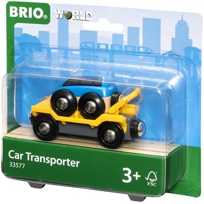 Brio Train Brio Train en bois Wagon transport de voiture avec rampe 33577 7312350335774