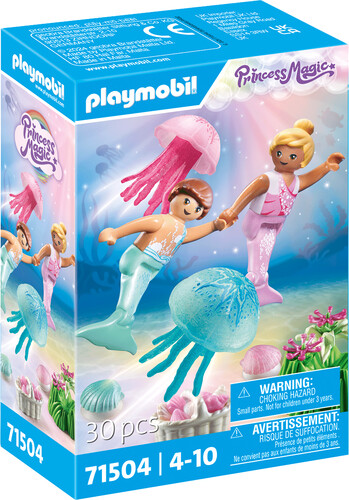 Playmobil Playmobil 71504 Enfants sirenes avec meduses et coquillages 4008789715043