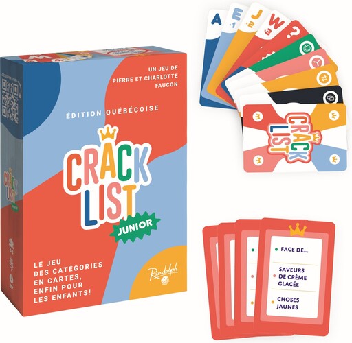 Randolph Pub Ludique Crack List Junior (fr) edition quebecoise 990317900400