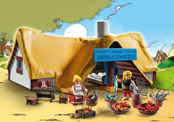 Playmobil Playmobil 71266 Astérix - Hutte d'Ordralfabetix 4008789712660