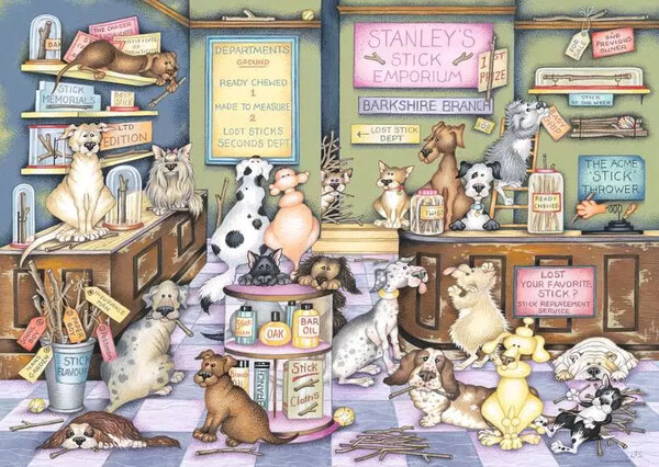 Ravensburger casse-tête Casse-tête 1000 Magasin de bâtons Stanley 4005555017561