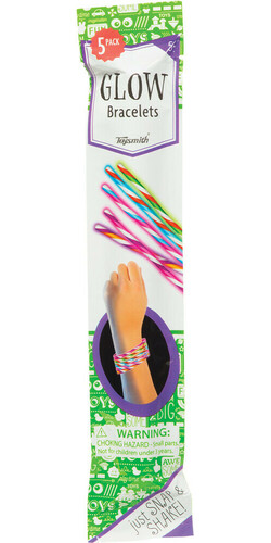 Toysmith Bracelets phosphorescents, ensemble de 5 085761219885