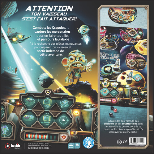 ludik Québec Mont-à-mots Les crapules de l'espace 848362001149