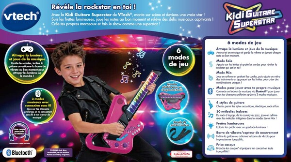 VTech Vtech Kidi Guitare Superstar (fr) 3417765910050