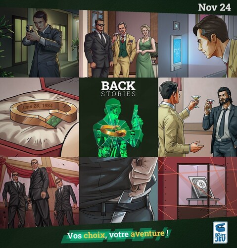 La boite de jeux Backstories (fr) Les Noces d'Emeraude 3760371751112