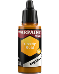 The Army Painter Warpaints: fanatic metallics greedy gold 5713799318809