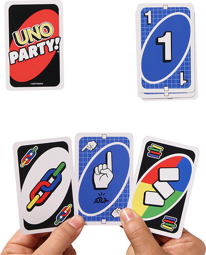 Mattel Jeu Uno (fr/en) party 194735342402