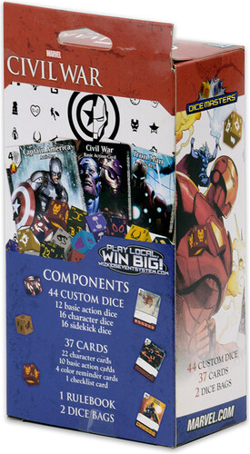 NECA/WizKids LLC Marvel Dice Masters Civil War (en) Starter Set 634482722589